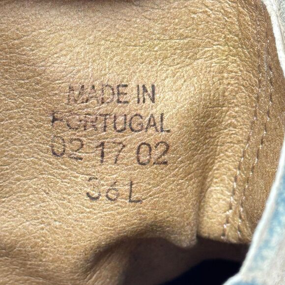 Birkenstock Sarnia waxed suede slouch boots size 36 regular - Picture 5 of 9